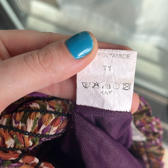 VINTAGE floral midi alter dress - Picture 12 of 15